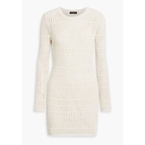 NWOT ‘Renee’ Crochet Mini Dress - Ivory